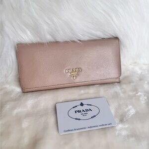Prada Women's Beige Wallet